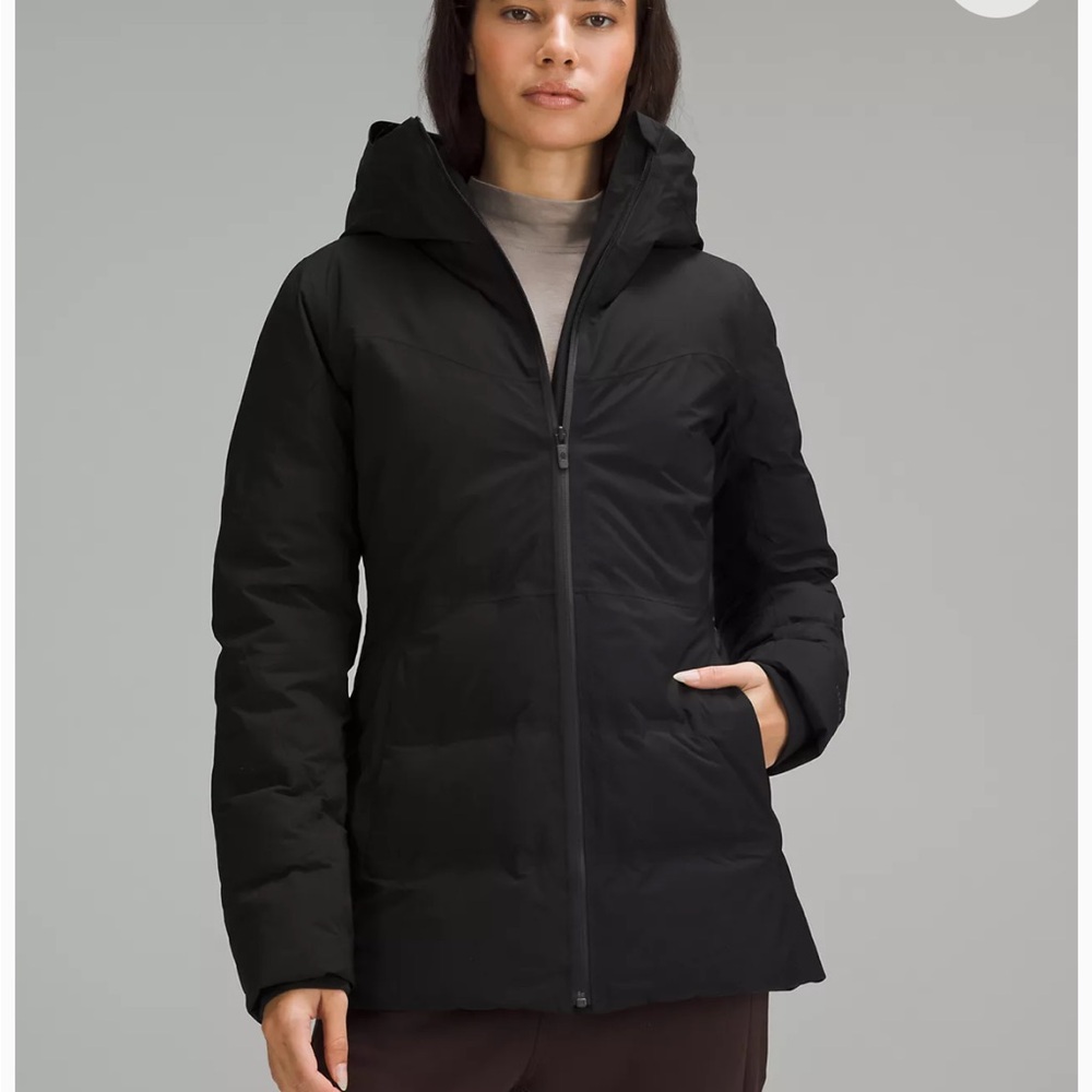Lululemon Sleet street jacket black size 4 NWT